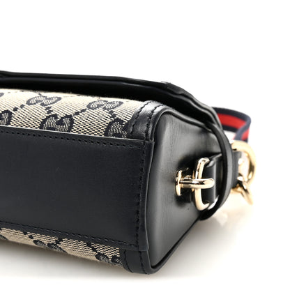 Gucci GG Monogram Small Luce Shoulder Bag Beige Blue 10 of 10