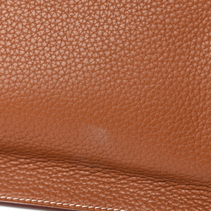 Hermes Taurillon Clemence Jypsiere 31 Gold 10 of 14