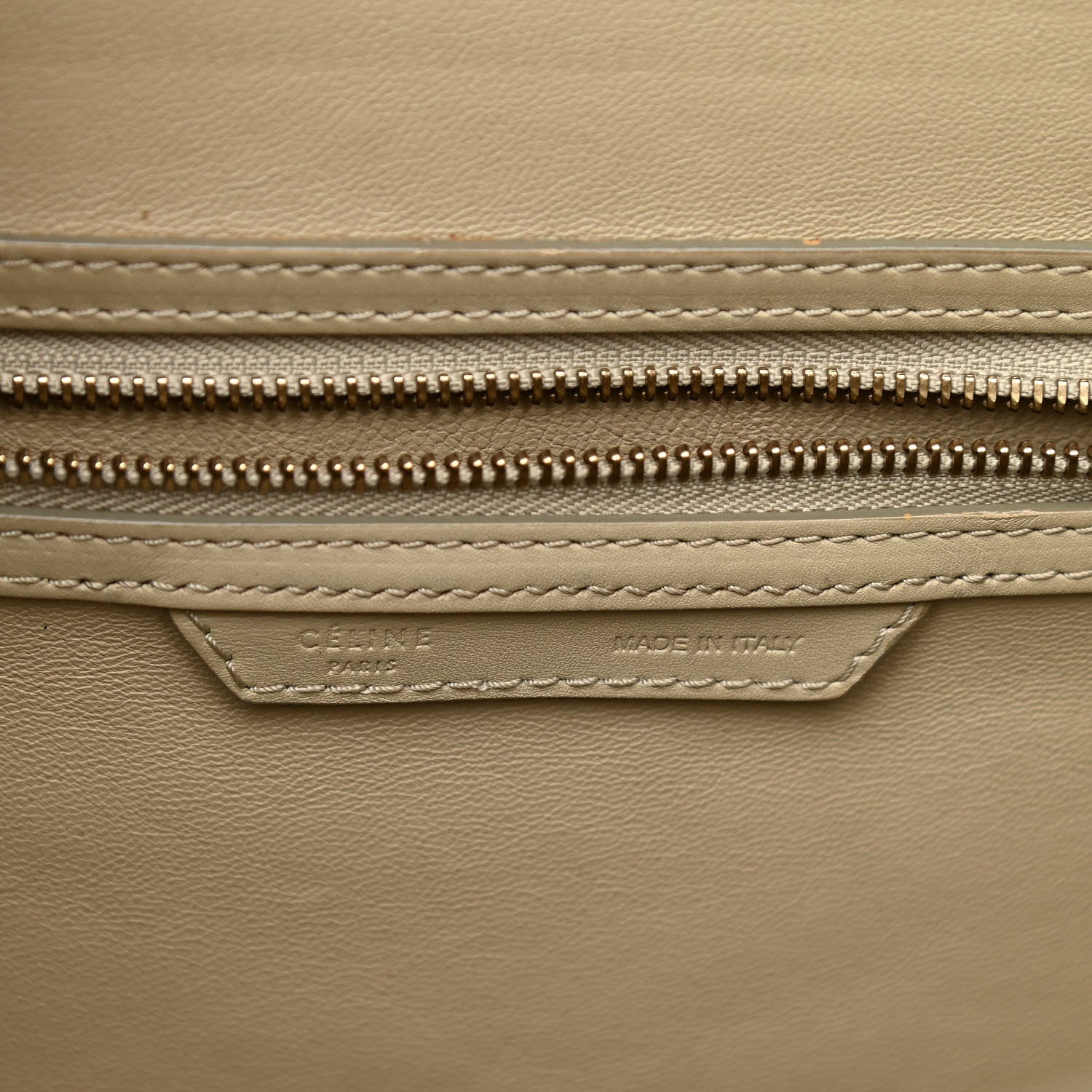 Celine Smooth Calfskin Mini Luggage Mastic 6 of 22
