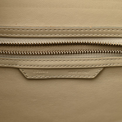 Celine Smooth Calfskin Mini Luggage Mastic 6 of 22