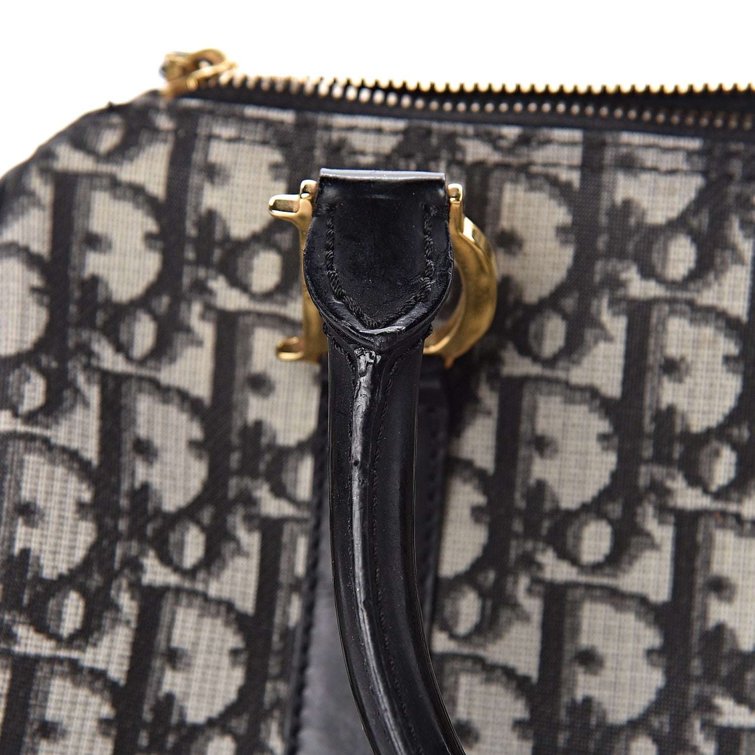 Christian Dior Monogram Boston Black 13 of 18