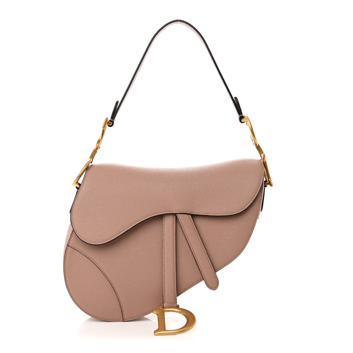 Christian Dior Grained Calfskin Saddle Bag Fard 1 of 11