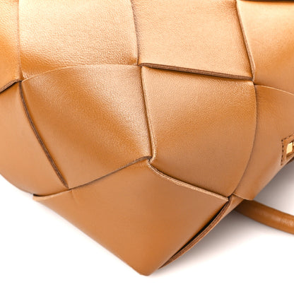 Bottega Veneta Lambskin Maxi Intrecciato Mini Cassette Camera Bag Acorn 9 of 9
