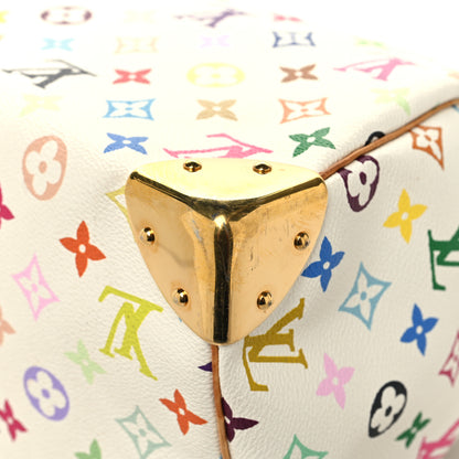 Louis Vuitton Monogram Multicolor Speedy 30 White 11 of 12