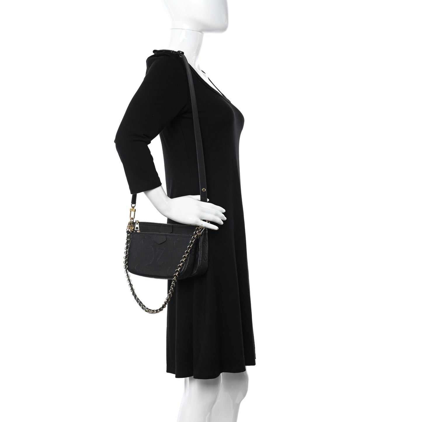 Empreinte Monogram Giant Multi Pochette Accessories Black