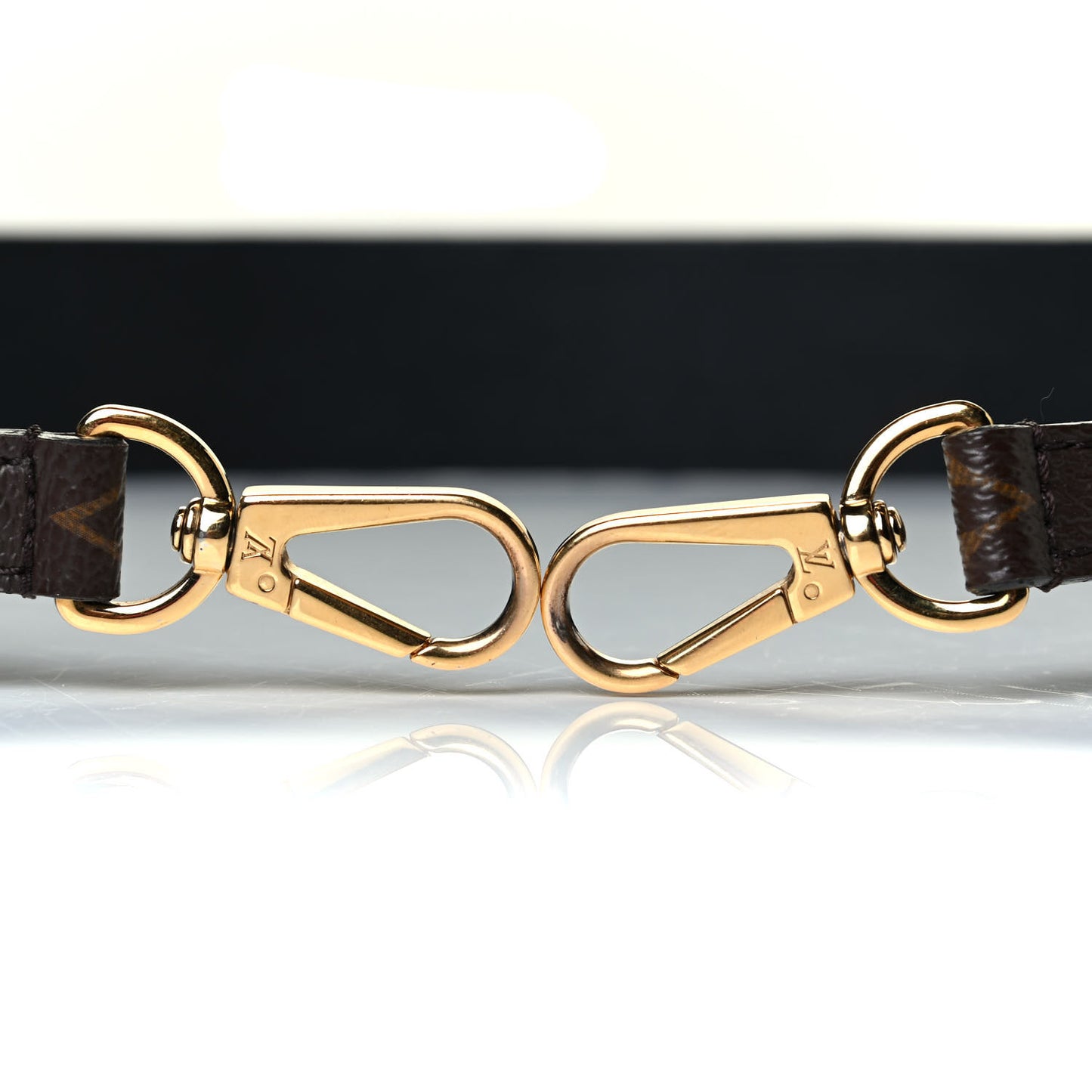 Monogram Bandouliere Shoulder Strap Black