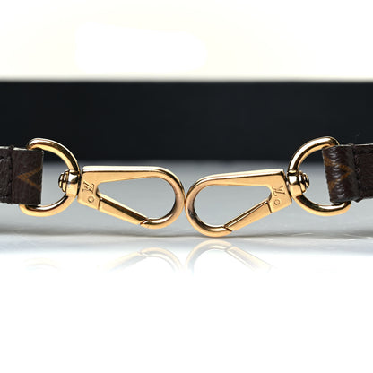 Louis Vuitton Monogram Bandouliere Shoulder Strap Black 3 of 4