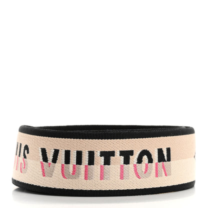 Louis Vuitton Jacquard Diane Shoulder Strap Black 2 of 4