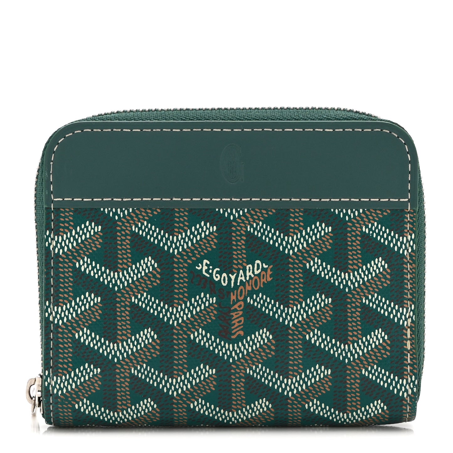 Goyardine Matignon PM Wallet Green