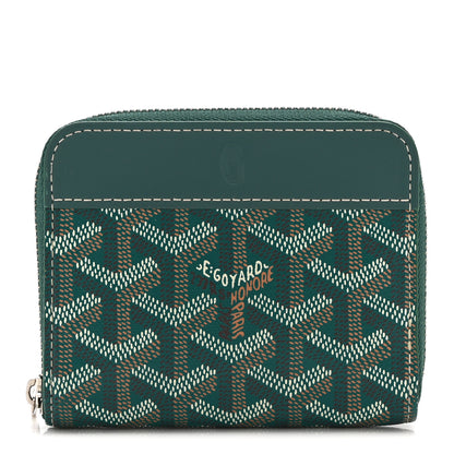 Goyard Goyardine Matignon PM Wallet Green 1 of 11