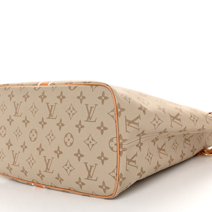 Louis Vuitton Monopaname Neverfull MM Beige Ocher 10 of 11