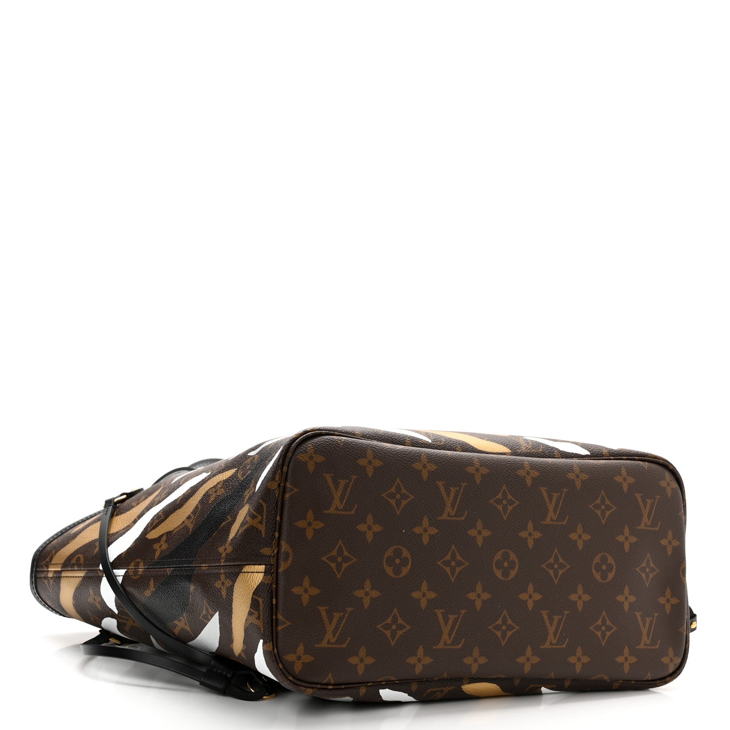 Louis Vuitton X LOL Monogram Neverfull MM Gold Silver 4 of 10