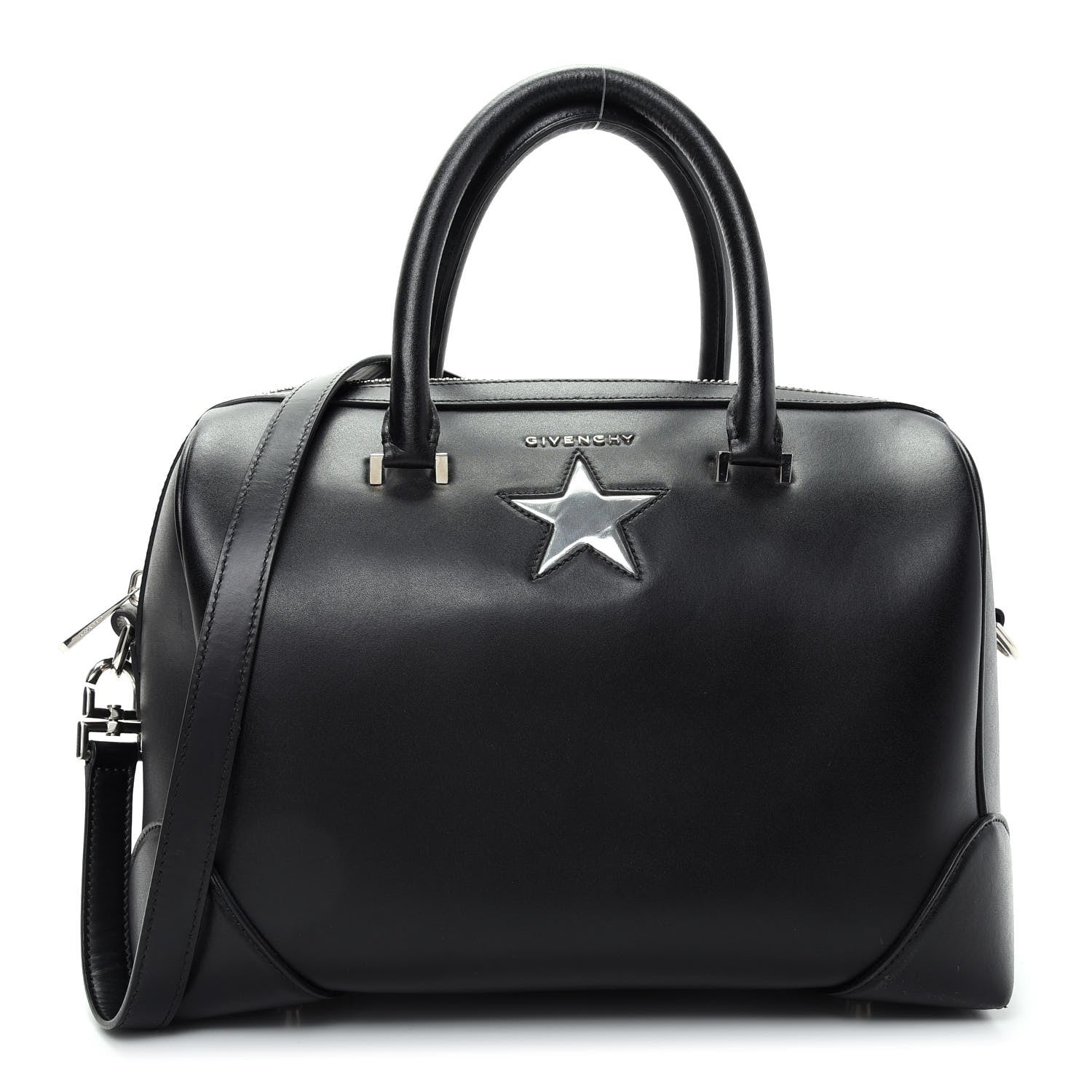 Givenchy Calfskin Star Medium Lucrezia Black Silver 1 of 10