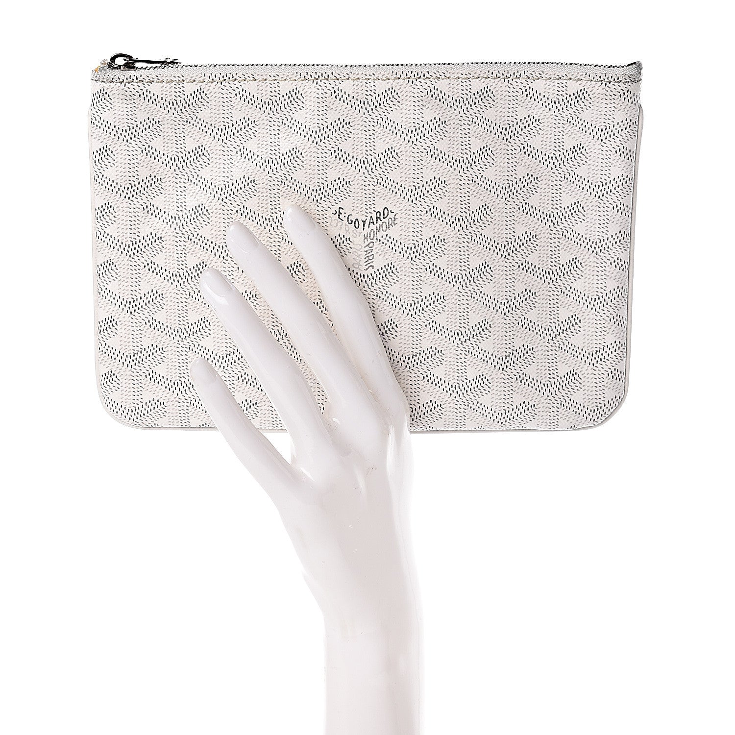 Goyard Goyardine Senat Pochette PM White 2 of 6
