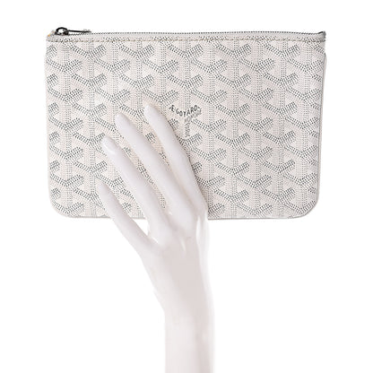 Goyard Goyardine Senat Pochette PM White 2 of 6