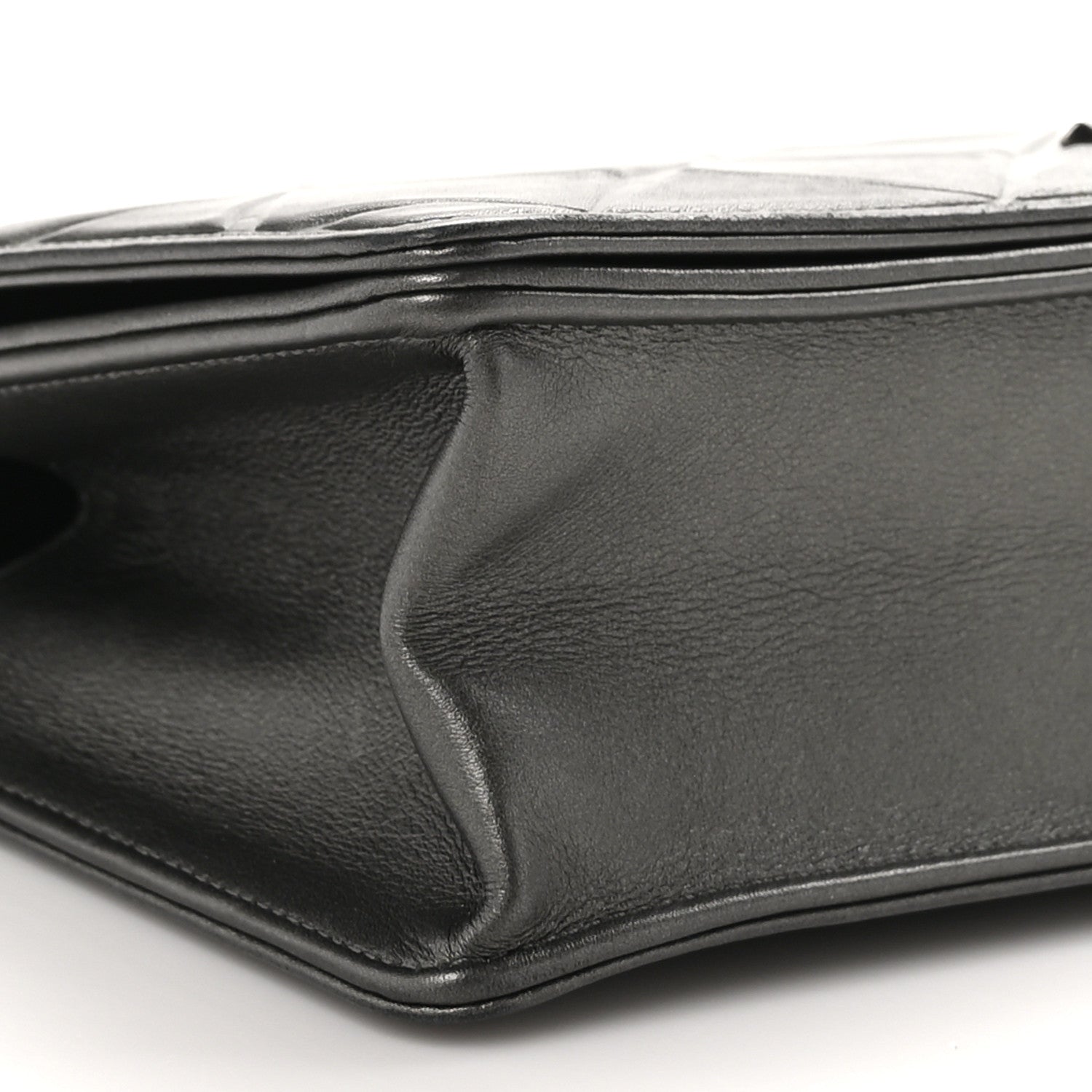 Chanel Calfskin Small Propeller Flap Charcoal 10 of 12