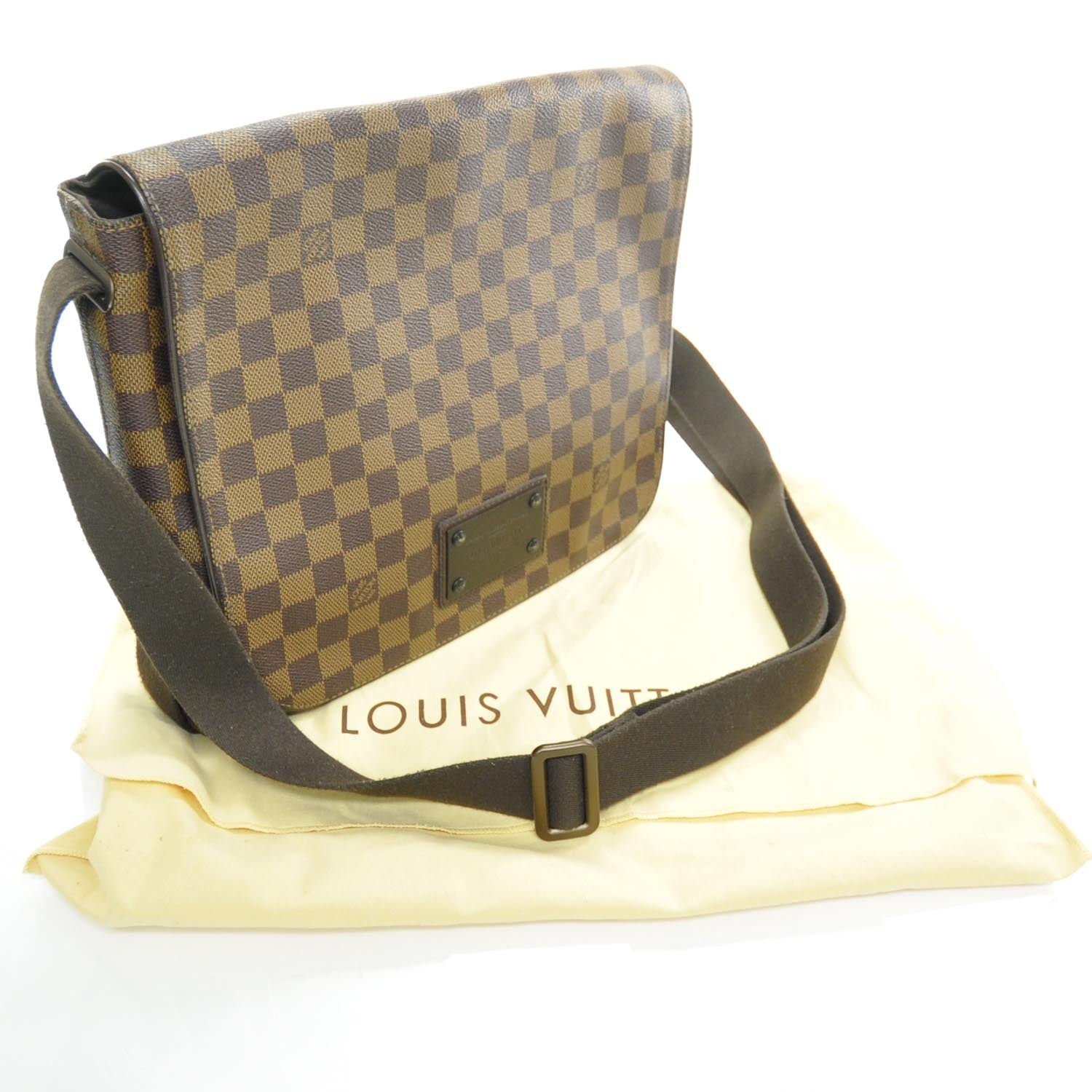 Louis Vuitton Damier Ebene Brooklyn MM 3 of 8