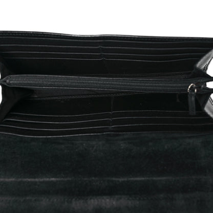 Gucci Patent Calfskin Large Soho Continental Wallet Black 5 of 9