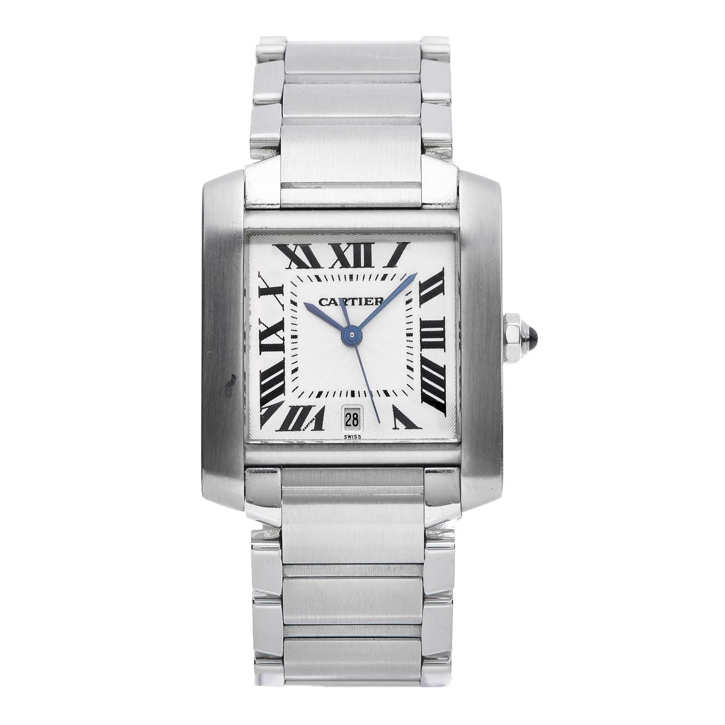 Stainless Steel 28mm Tank Francaise Automatic Watch
