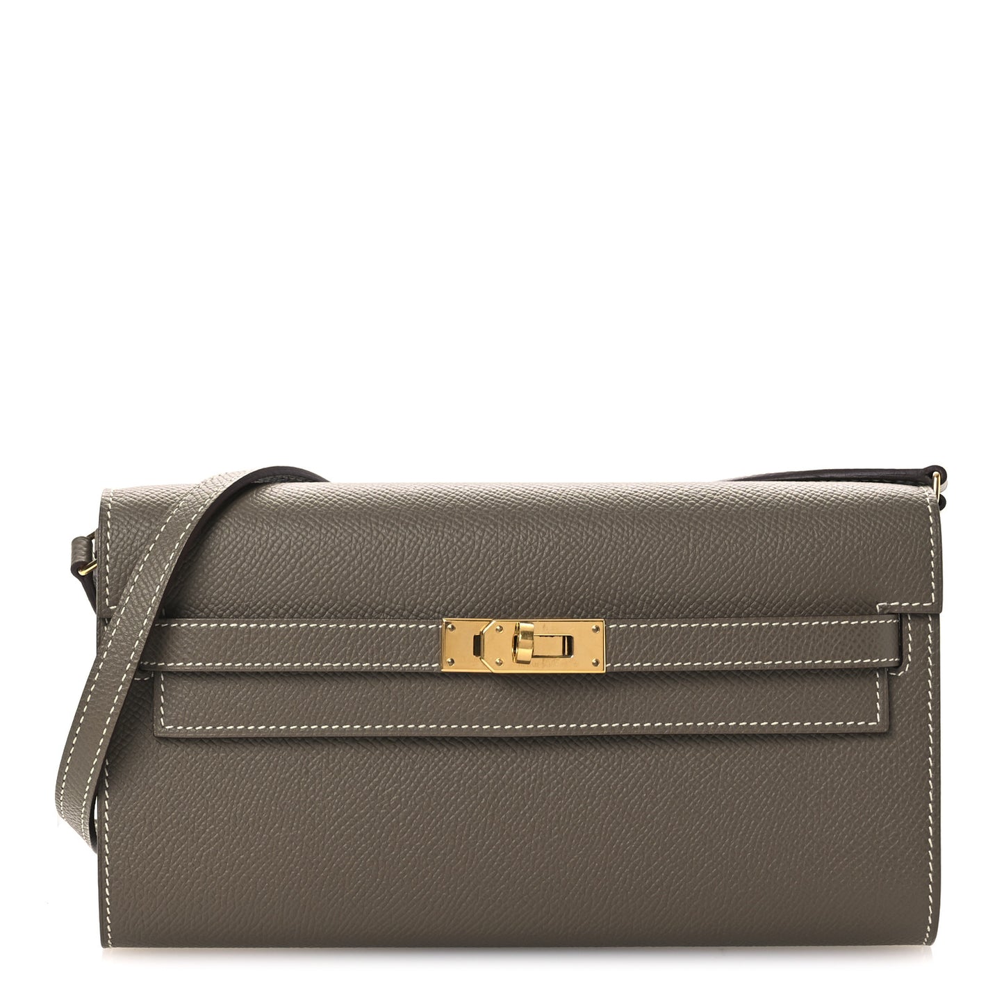 Epsom Kelly Wallet To Go Etoupe