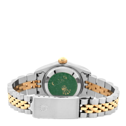 Rolex Stainless Steel 18K Yellow Gold 26mm Oyster Perpetual Datejust Watch Champagne 69173 3 of 5