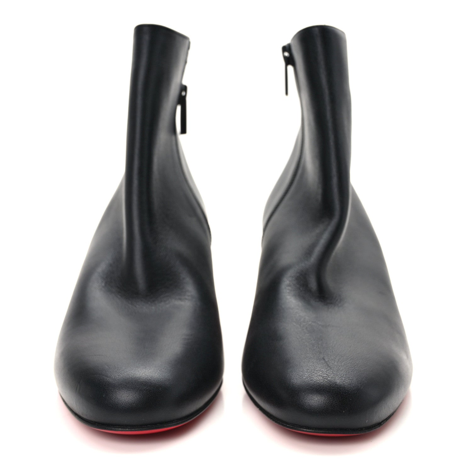 Christian Louboutin Calfskin Turela 55 Ankle Boots 38 Black 2 of 8