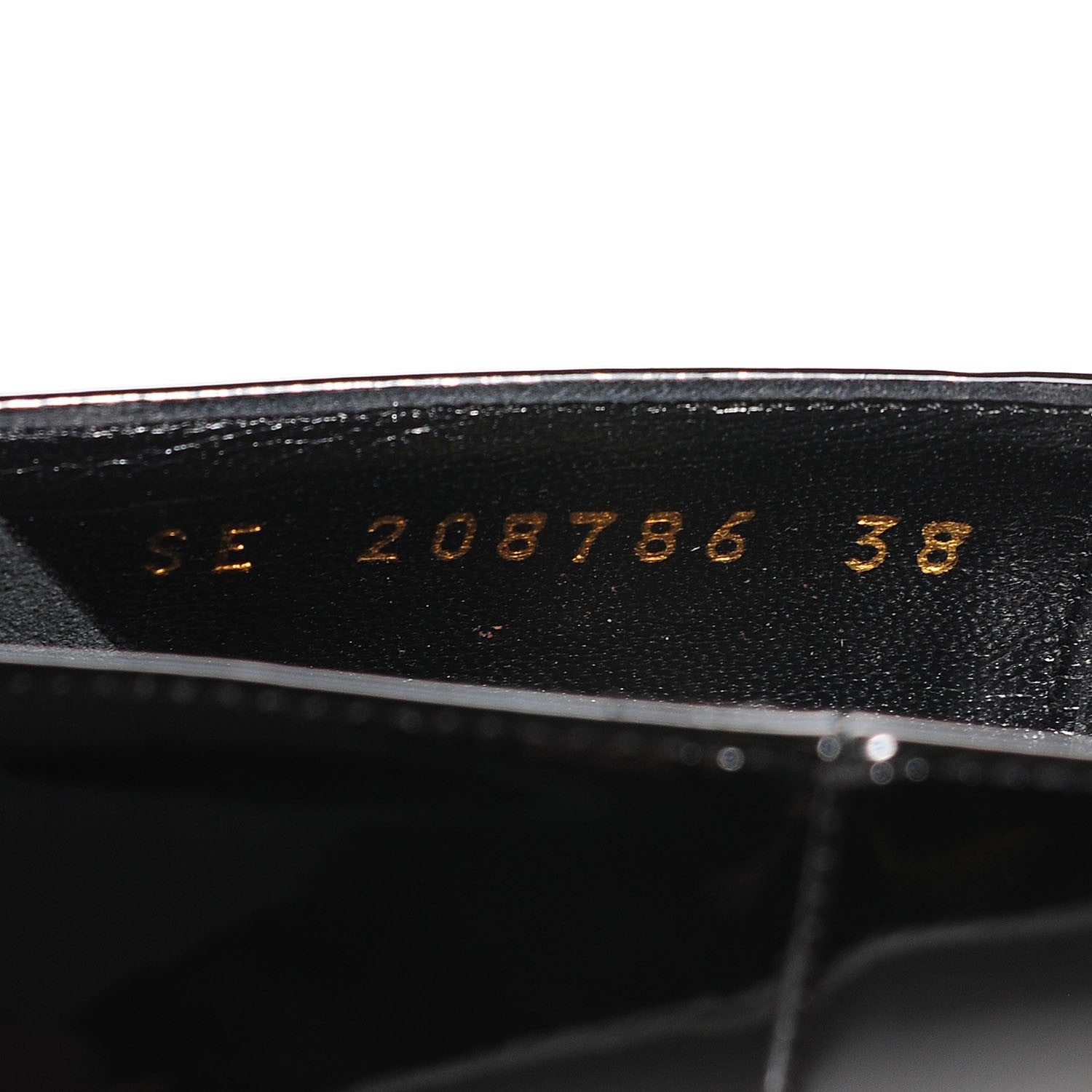 Saint Laurent Vitello Vernice Tribtoo Two 105 Platform Pumps 38 Nero Black 8 of 8
