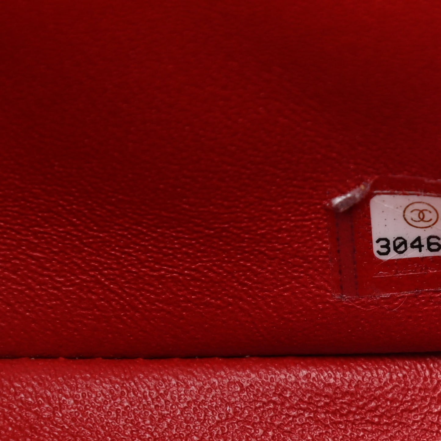 Lambskin Quilted Mini Square Flap Red