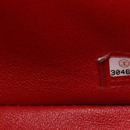 Chanel Lambskin Quilted Mini Square Flap Red 7 of 9