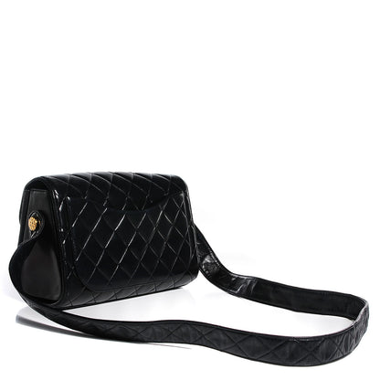 Chanel Lambskin Quilted Flap Shoulder Bag Black 3 of 9