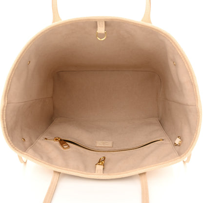 Louis Vuitton Empreinte Monogram Summer Stardust Neverfull MM Beige Clair 6 of 11