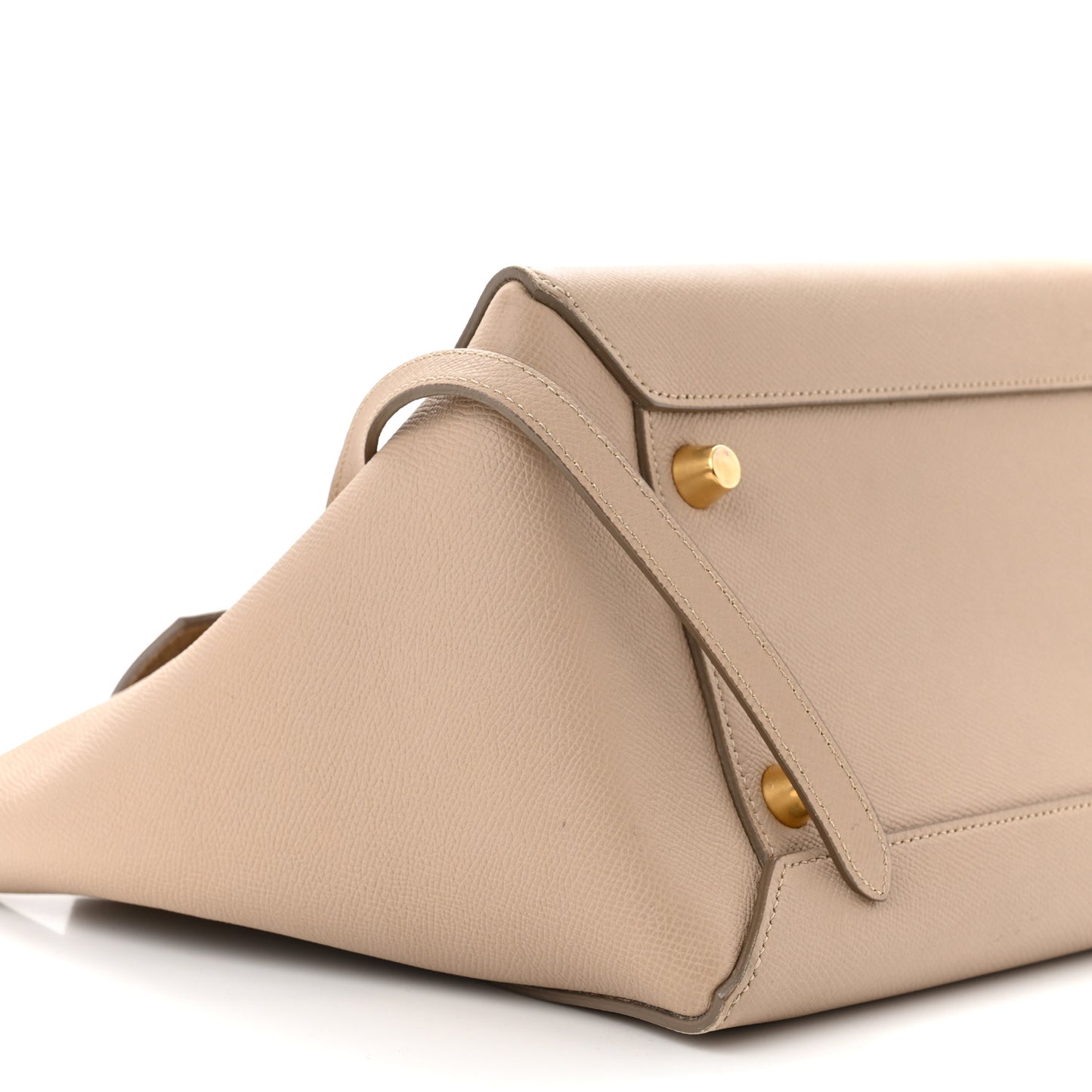 Grained Calfskin Mini Belt Bag Light Taupe