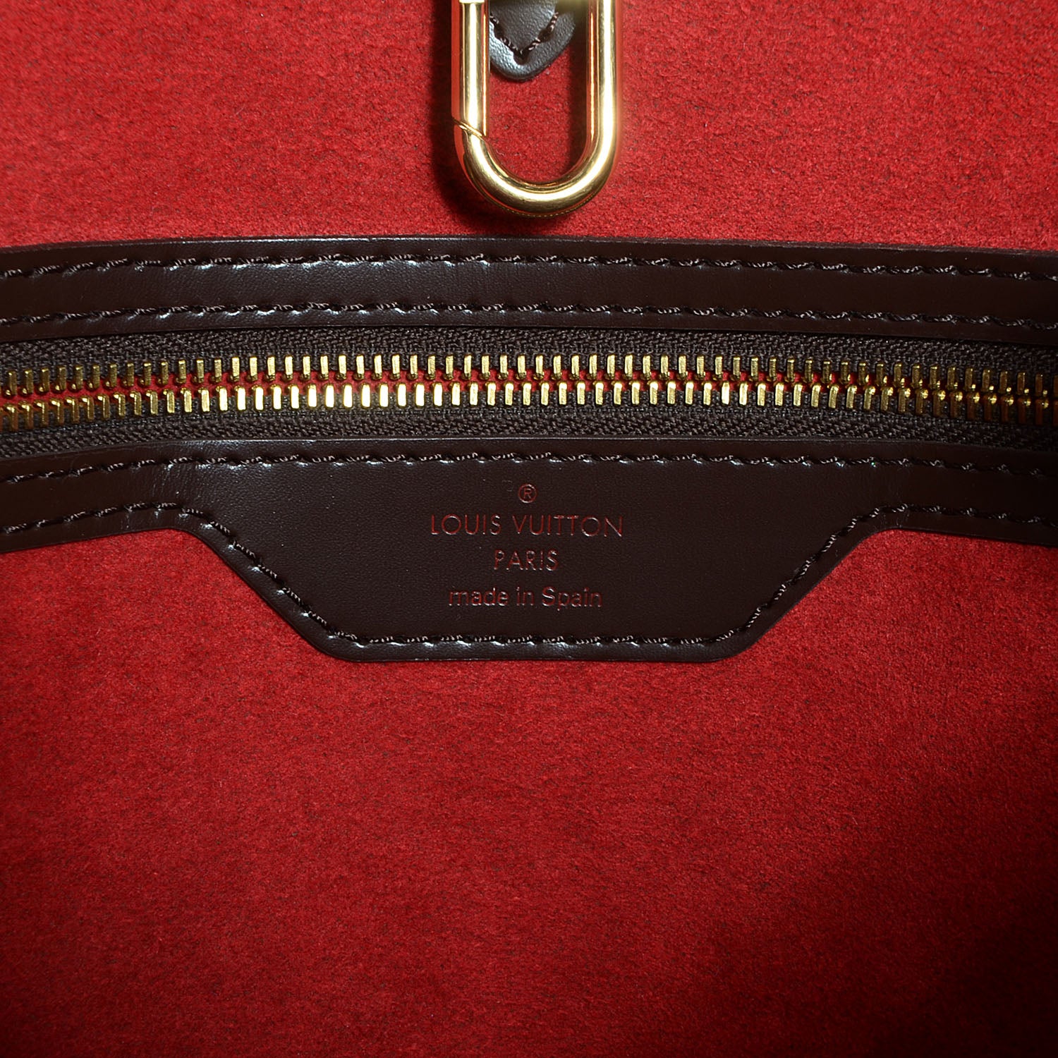 Louis Vuitton Damier Ebene Hampstead MM 6 of 7