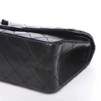 Chanel Aged Calfskin Quilted 2.55 Reissue 225 Flap So Black 8 of 10