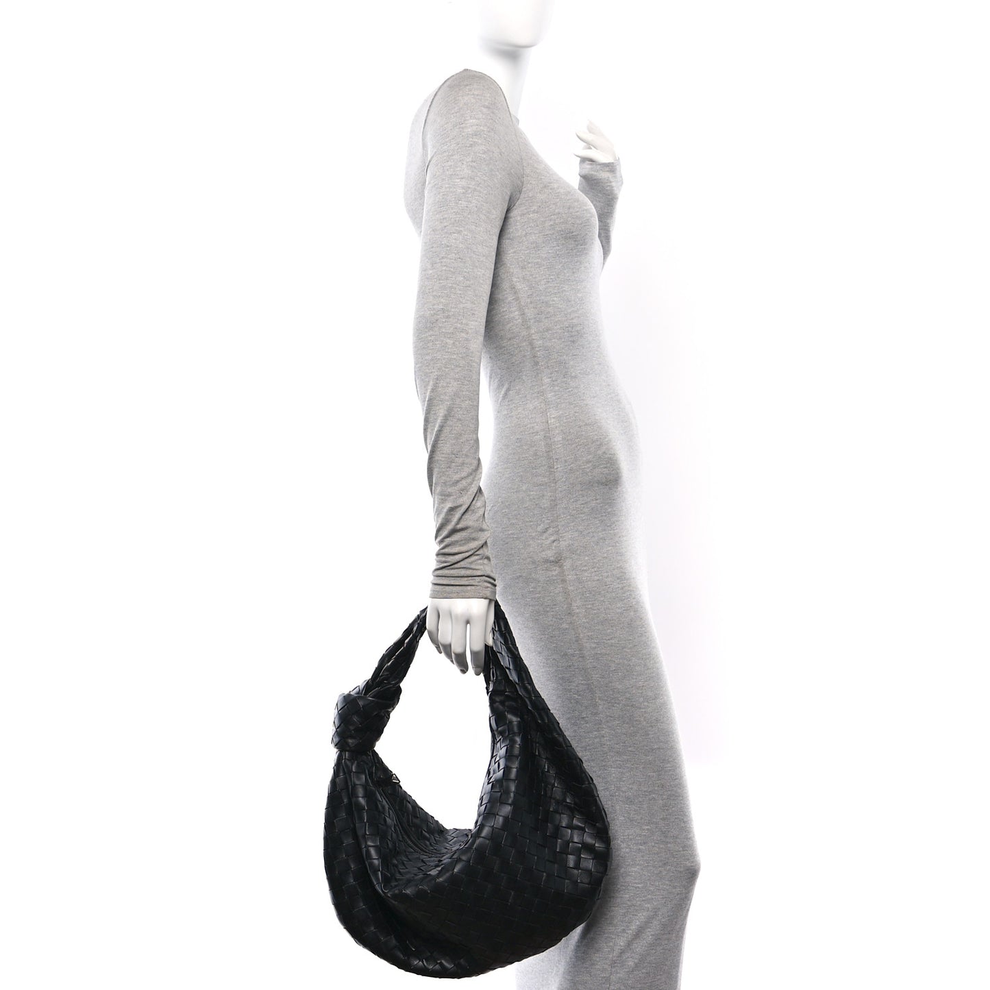 Nappa Intrecciato Small Jodie Black