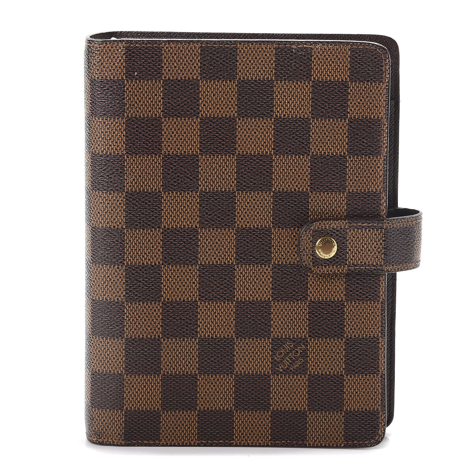 Louis Vuitton Damier Ebene Medium Ring Agenda Cover 1 of 10