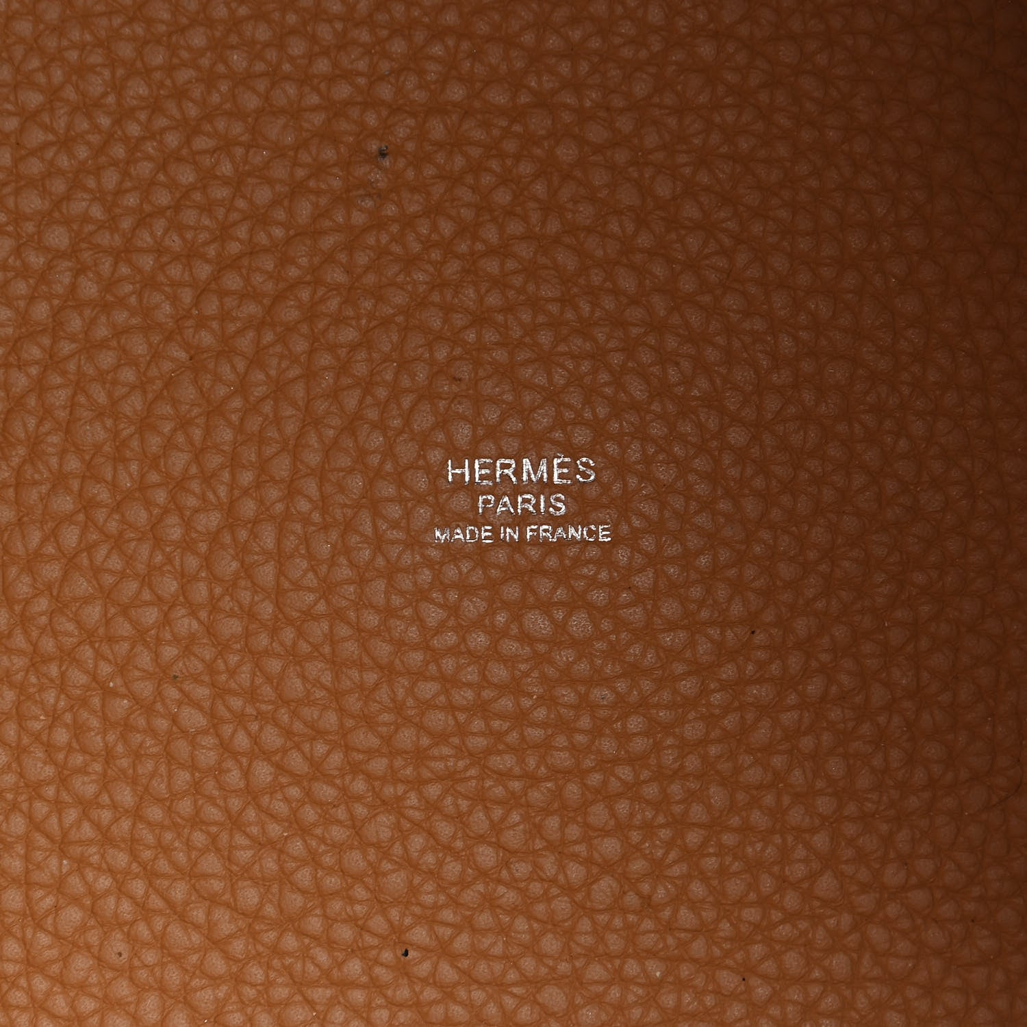 Hermes Taurillon Clemence Swift Picotin Lock 26 GM Caramel 6 of 9