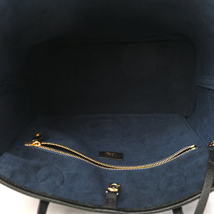 Louis Vuitton Empreinte Monogram Giant Neverfull MM Black 6 of 10