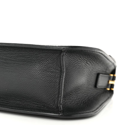 Tom Ford Calfskin Small T Clasp Tara Crossbody Bag Black 9 of 10