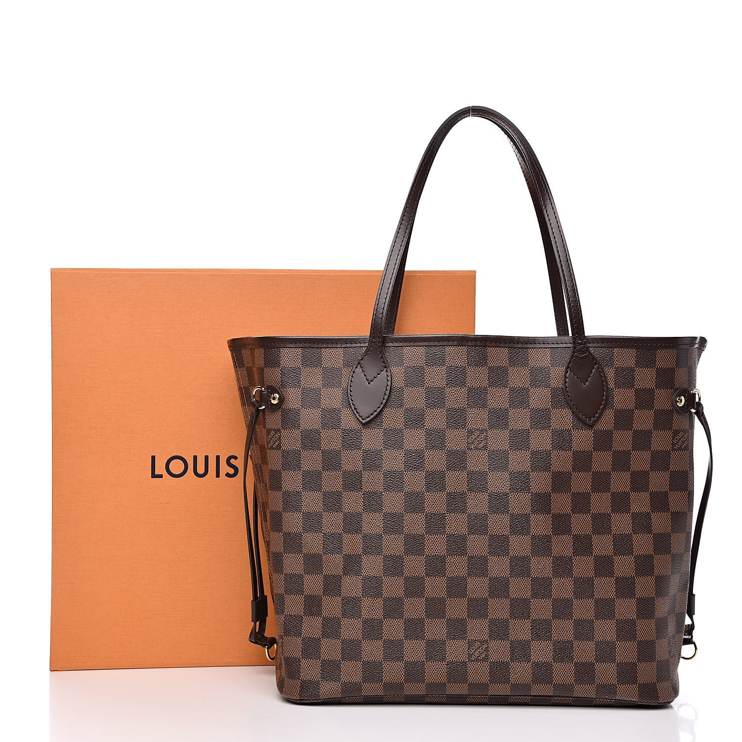 Louis Vuitton Damier Ebene Neo Neverfull MM Rose Ballerine 13 of 13