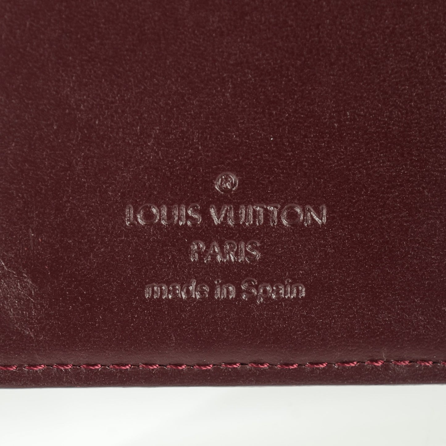 Vernis Small Ring Agenda Cover Rouge Fauviste