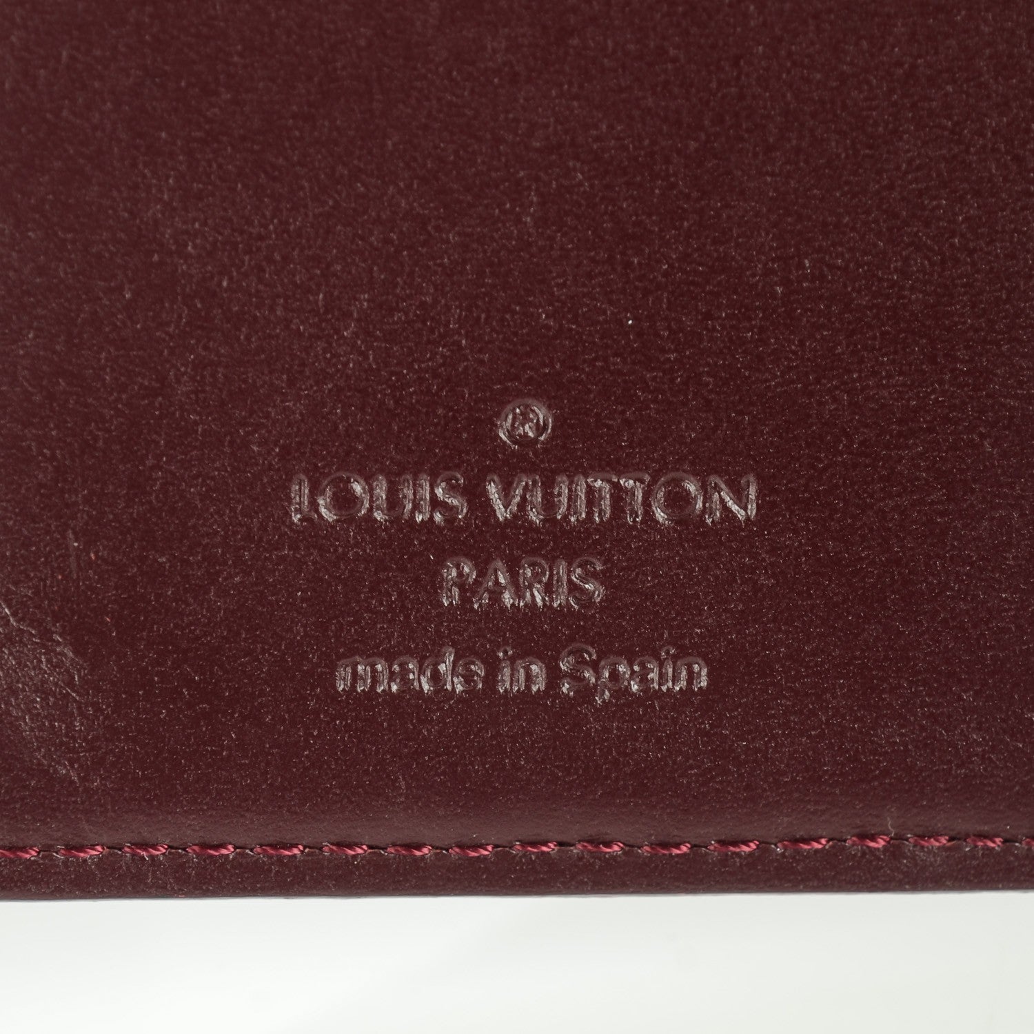 Louis Vuitton Vernis Small Ring Agenda Cover Rouge Fauviste 7 of 8