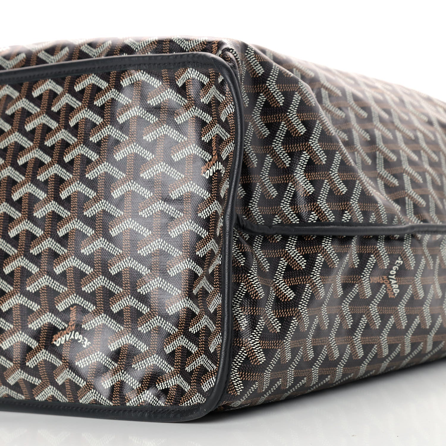 Goyard Goyardine Reversible Anjou GM Black 9 of 9