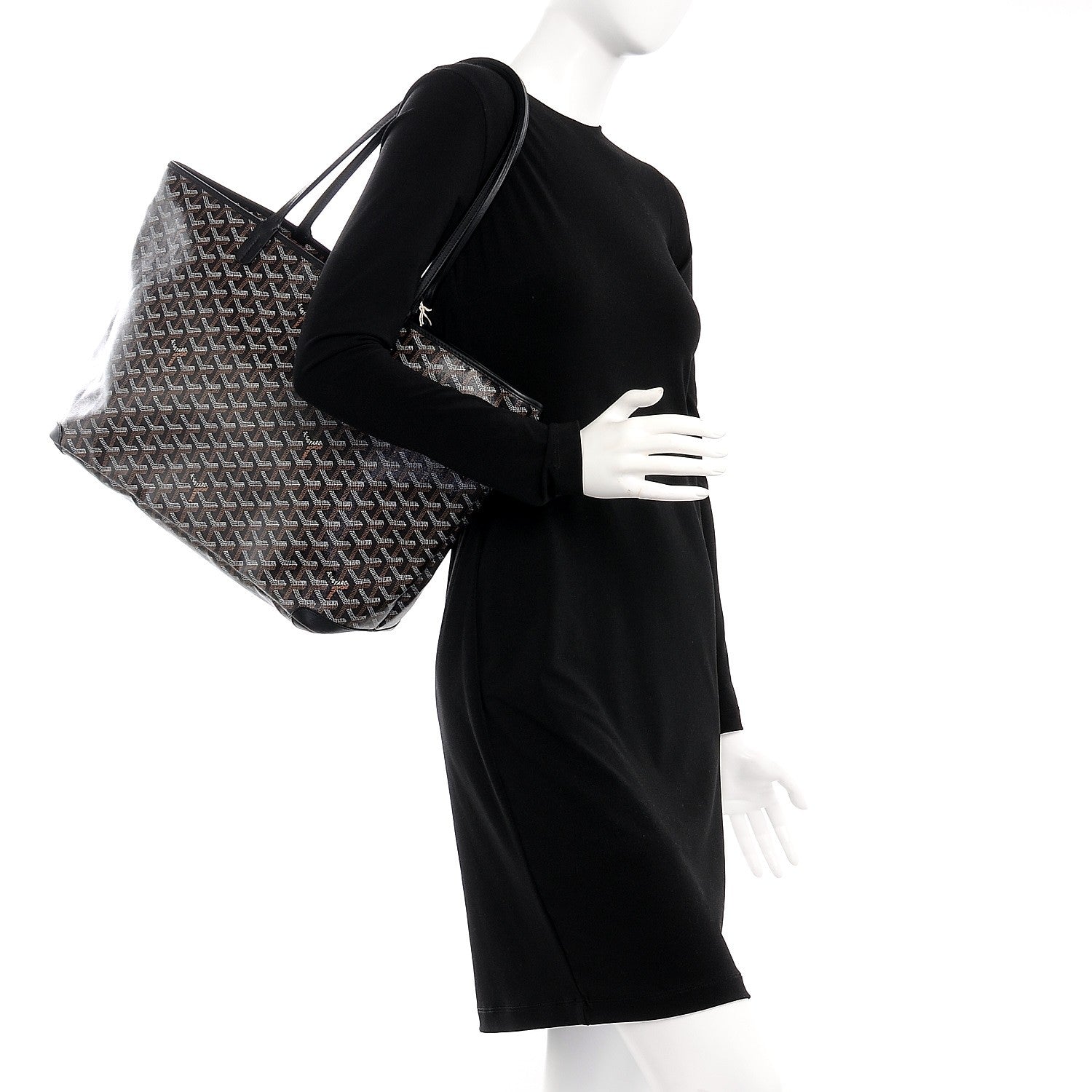 Goyard Goyardine Artois MM Black 2 of 8