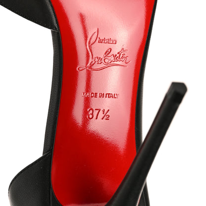 Christian Louboutin Shiny Nappa Iriza 100 Pumps 37.5 Black 6 of 8
