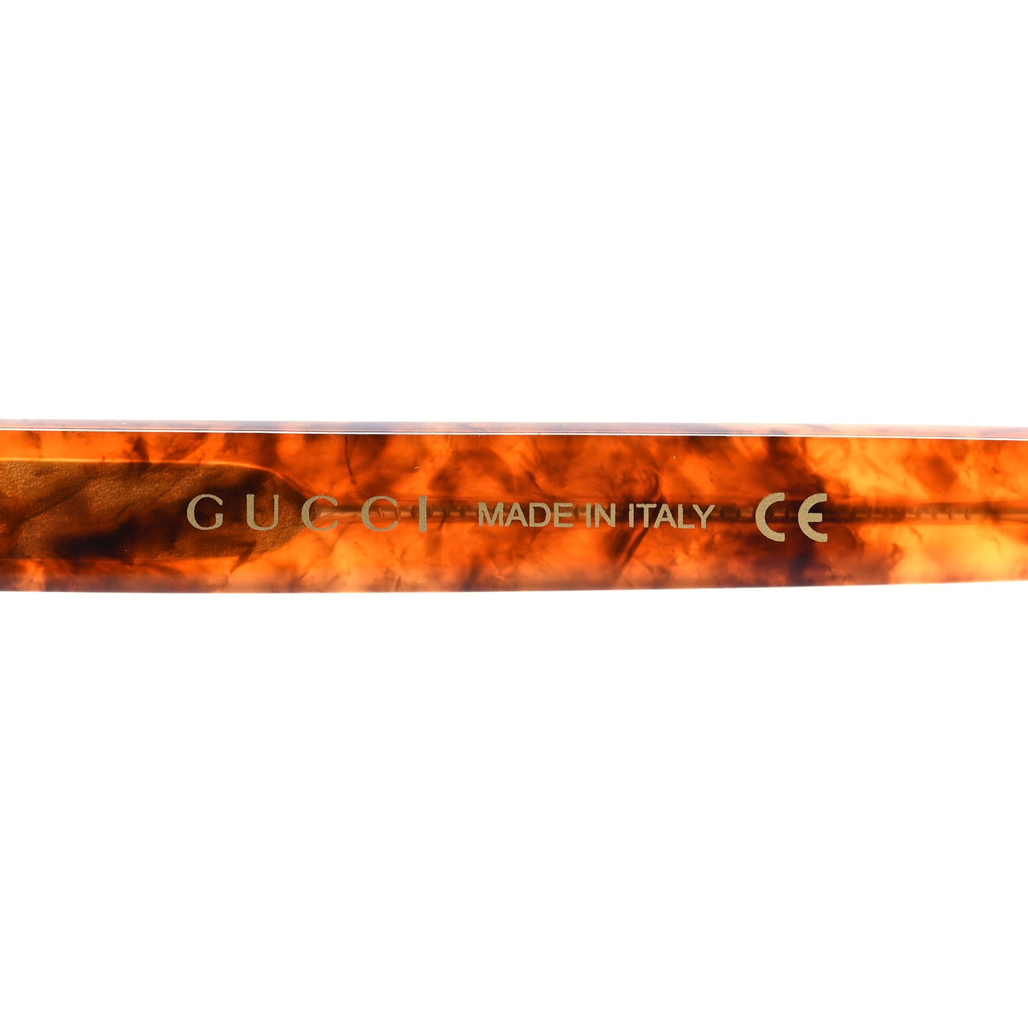 Gucci Squared Frame GG0625S Glasses in Havana Brown 5 of 6