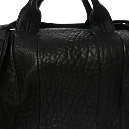 Alexander Wang Pebbled Lambskin Rockie Black Antique Brass Hardware 7 of 9