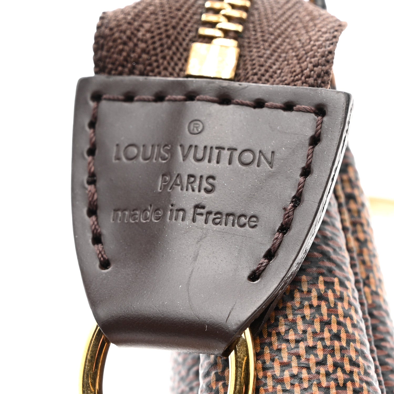 Louis Vuitton Damier Ebene Mini Pochette Accessories 6 of 8