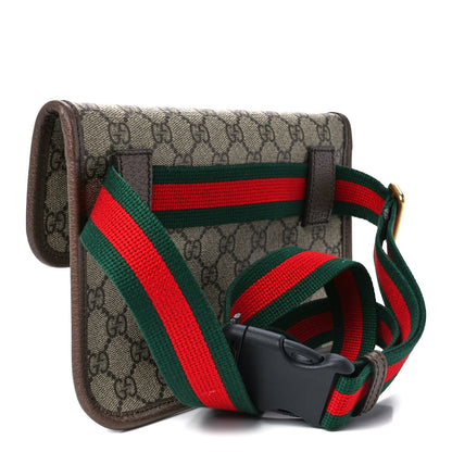 Gucci GG Supreme Monogram Neo Vintage Web Belt Bag Brown 3 of 12