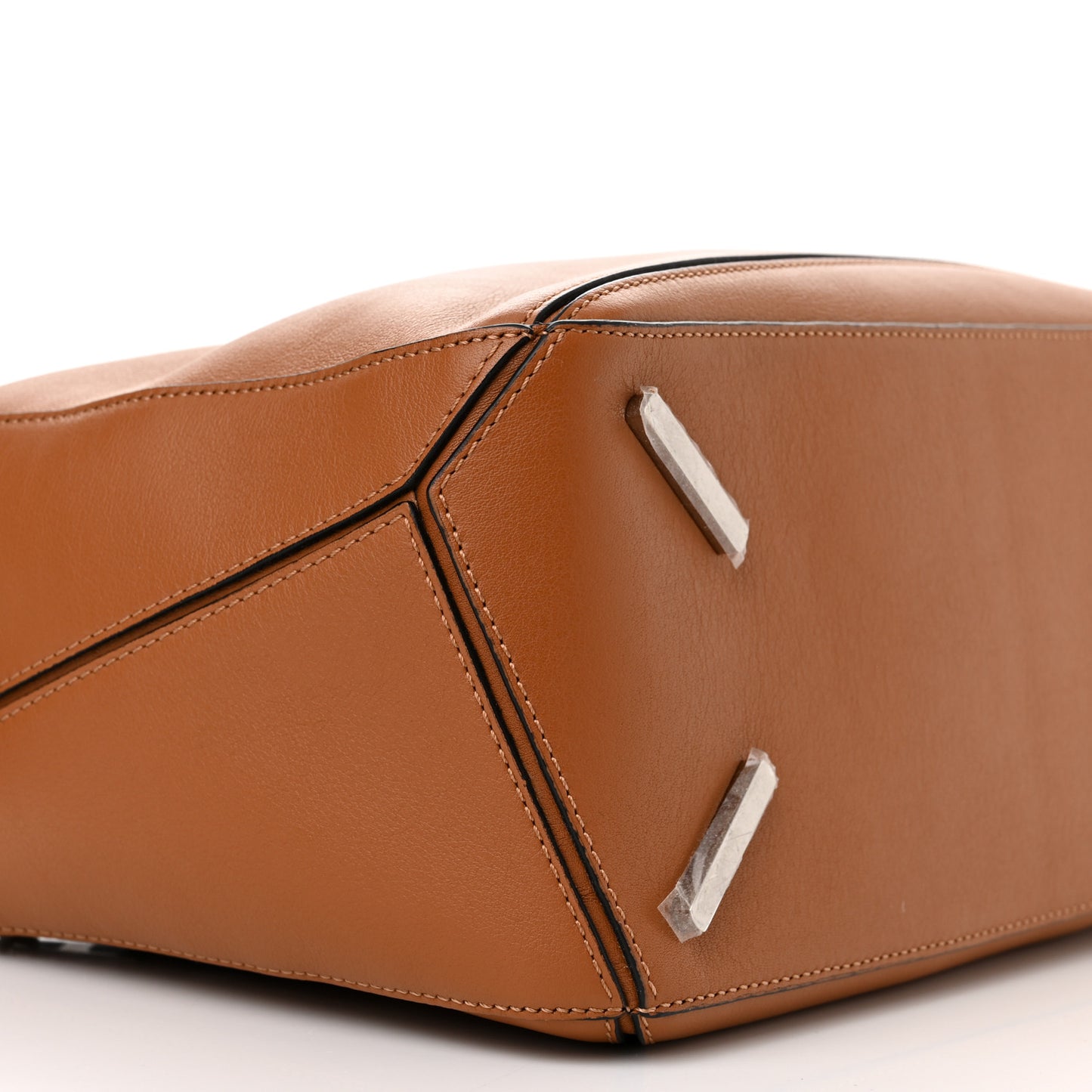 Calfskin Medium Puzzle Bag Tan